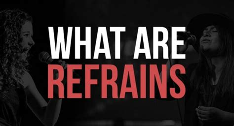 refrain definition in music: What role does the refrain play in setting the emotional tone of a piece?